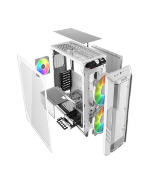 Buy Cooler Master HAF 500 Extended ATX Tower Case in White No PSU H500-WGNN-S00