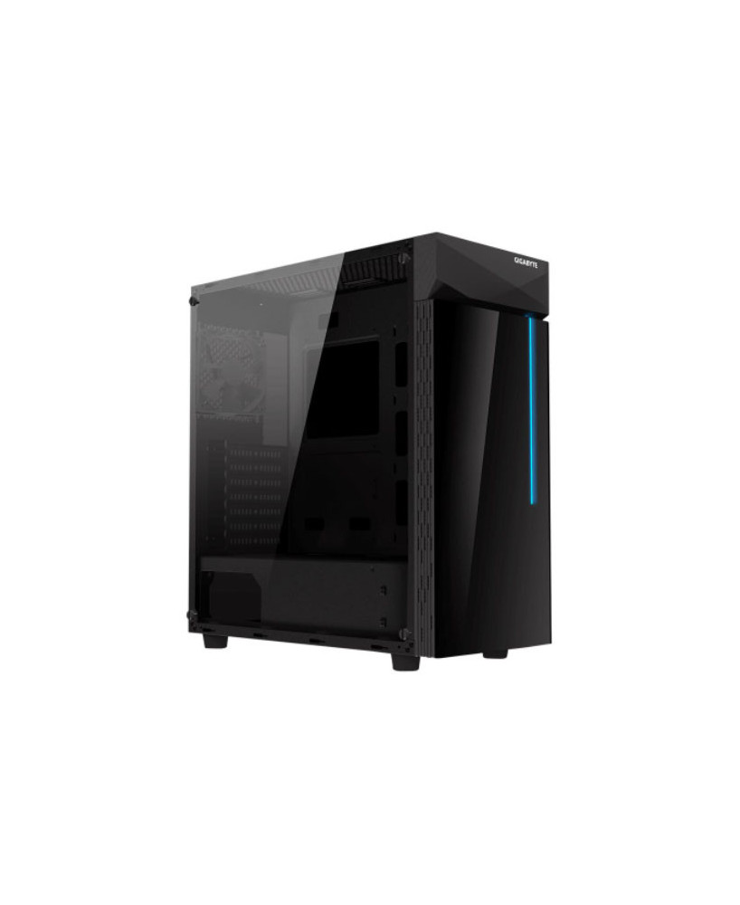 Buy Gigabyte C200 GLASS Tower ATX PC Case No PSU in Black GB-C200G