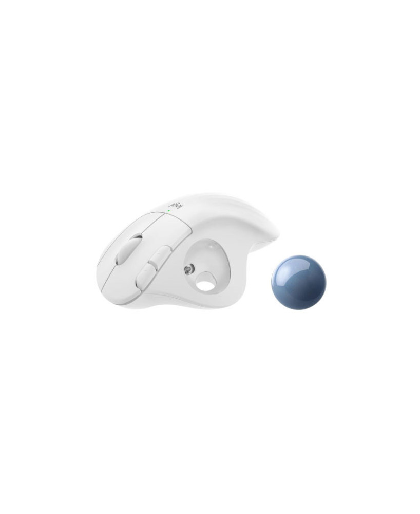 Buy Logitech Ergo M575 Wireless Bluetooth Trackball Mouse in White 910-006439