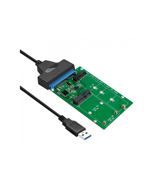 Buy Simplecom USB 3.0 to mSATA & NGFF M.2 (B Key) SSD 2 in 1 Combo Adapter