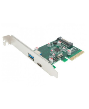 Buy Simplecom EC312 PCI-E 2.0 x4 to 2-Port USB 3.1 Gen II 10Gpbs Type-C and Type-A Card