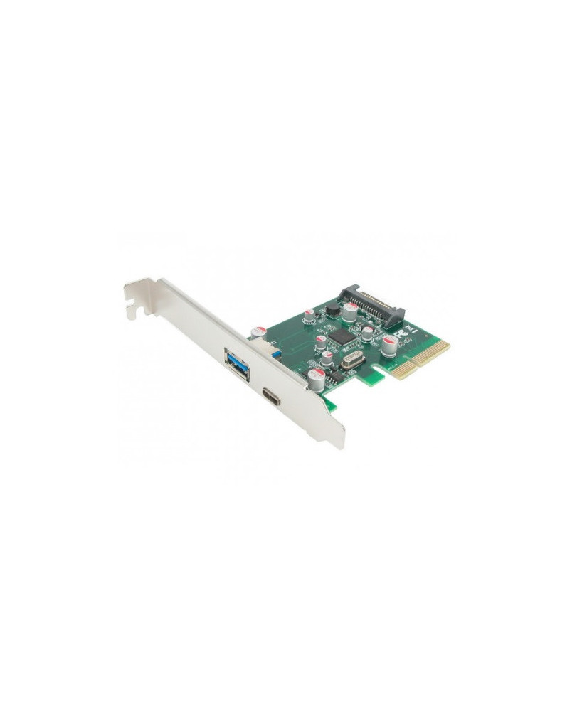 Buy Simplecom EC312 PCI-E 2.0 x4 to 2-Port USB 3.1 Gen II 10Gpbs Type-C and Type-A Card