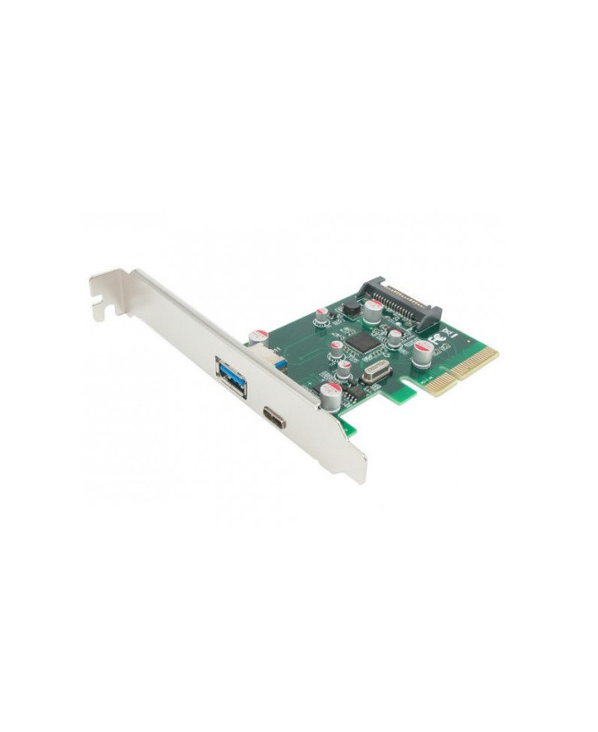 Buy Simplecom EC312 PCI-E 2.0 x4 to 2-Port USB 3.1 Gen II 10Gpbs Type-C and Type-A Card