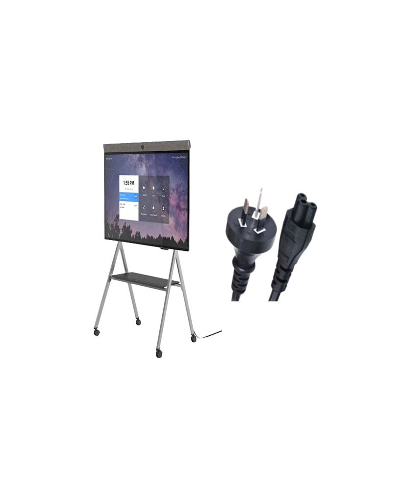 Buy Bundle Neat Board Rolling Floor Stand NEATBOARD-FLOORSTAND with 4.5m SAA to C5 3C 0.75MM2 Power Cable Cord NEATBOARD-FLOORSTAND.AU