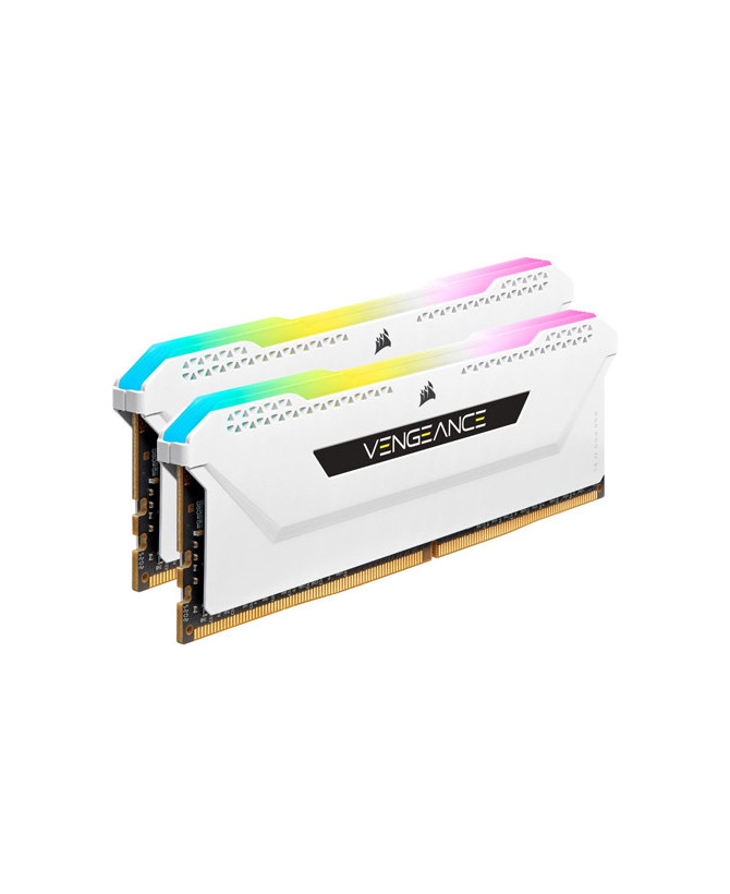 Buy Corsair Vengeance RGB PRO SL 16GB (2x8GB) 3200Mhz DDR4 DRAM C16 Heatspreader Desktop Gaming Memory Module in White CMH16GX4M2E3200C16W