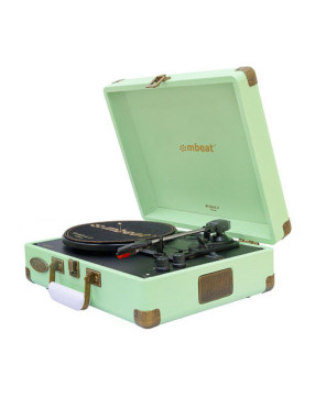 Buy mbeat Woodstock 2 Tiffany Green Retro Turntable Player MB-TR96TGN