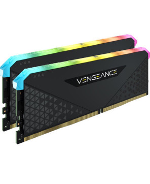 Corsair Vengeance RGB RS 32GB DDR4 3200MHz C16 Gaming Memory with Heatspreader in Black CMG32GX4M2E3200C16