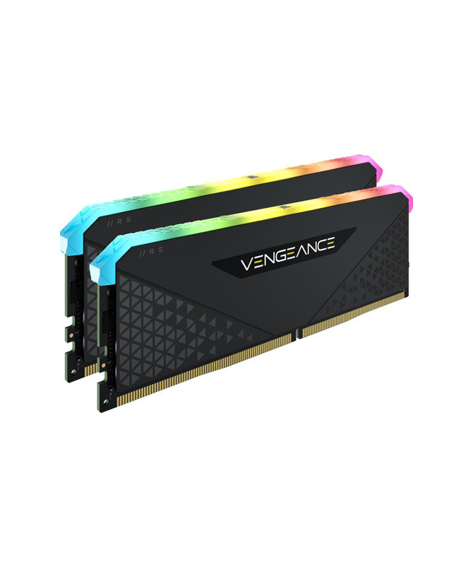 Corsair Vengeance RGB RS 32GB DDR4 3200MHz C16 Gaming Memory with Heatspreader in Black CMG32GX4M2E3200C16