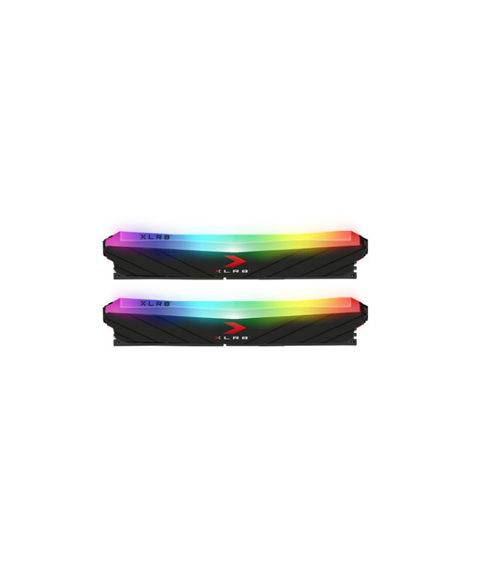 Buy PNY XLR8 RGB 16GB 2x8GB UDIMM DDR4 4200MHz Desktop Memory with Dual Black Heat Spreader MD16GK2D4420019XRGB