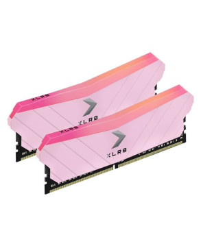 Buy PNY XLR8 16GB (2x8GB) DDR4 UDIMM 4600Mhz RGB Gaming Memory with Pink Heat Spreader MD16GK2D4460019XPRGB for Desktop PC