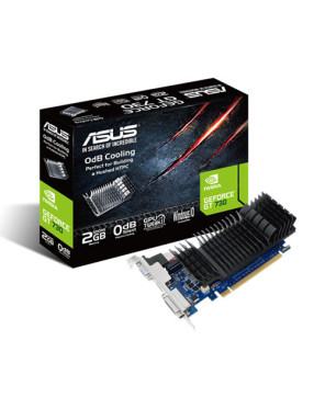 Asus NVIDIA GeForce GT 730 2GB GDDR5 Graphics Card GT730-SL-2GD5-BRK