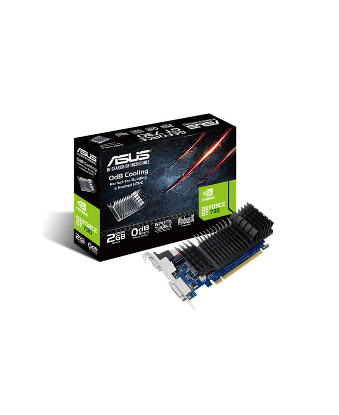 Asus NVIDIA GeForce GT 730 2GB GDDR5 Graphics Card GT730-SL-2GD5-BRK