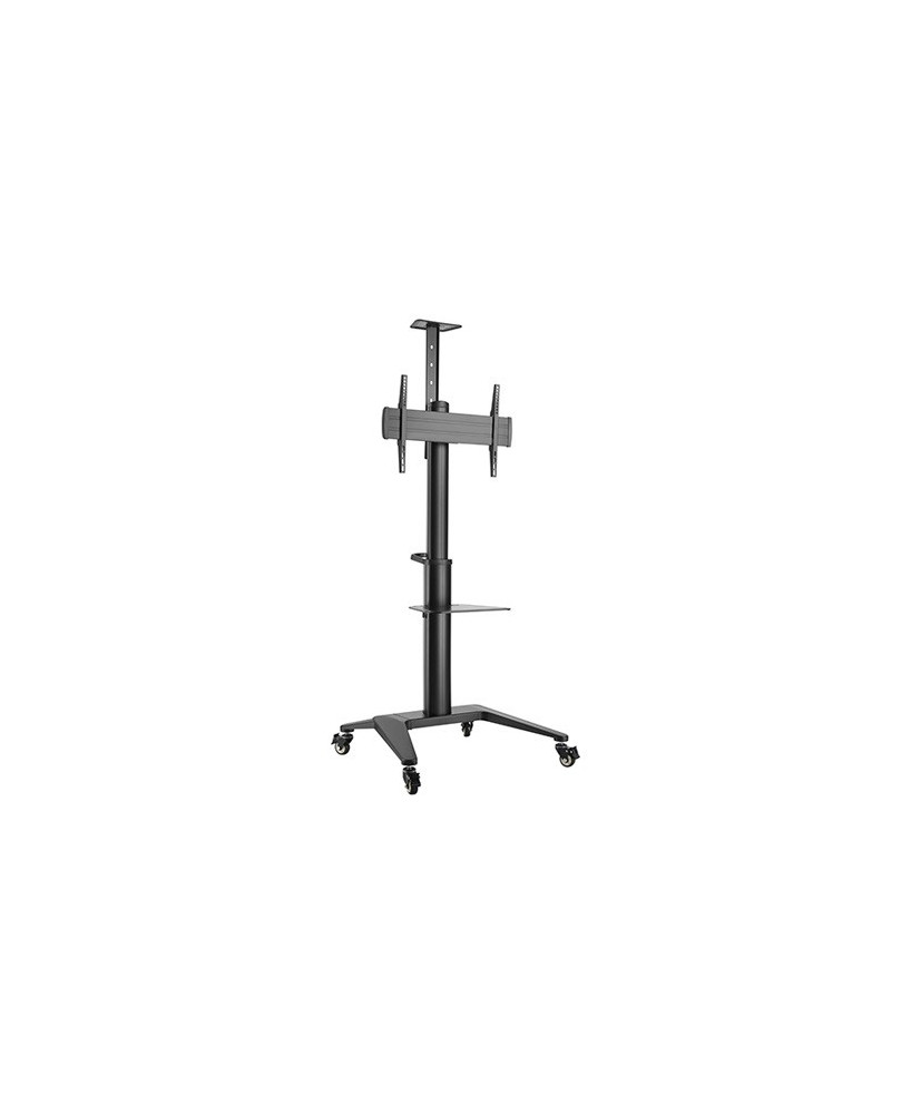 Buy Brateck Ultra-Modern Aluminum TV Cart TTV12-46TW-B for 37"-70" Screen