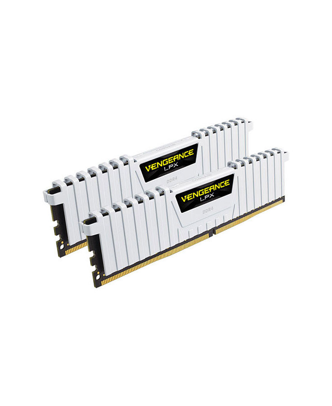 Buy Corsair VENGEANCE LPX 16GB DDR4 DRAM 3200MHz C16 Memory Kit in White CMK16GX4M2B3200C16W