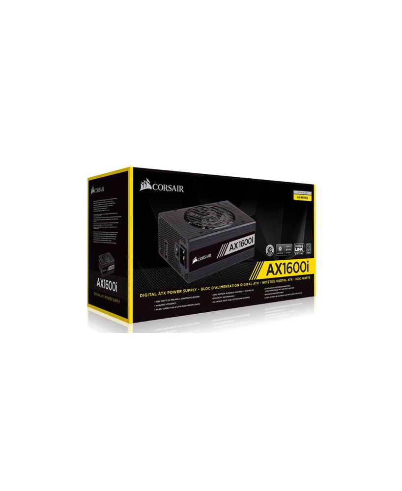 Corsair AX1600i 1600W AX 80+ Titanium Digital Fully Modular ATX Power Supply with 140mm Fan CP-9020183-AU