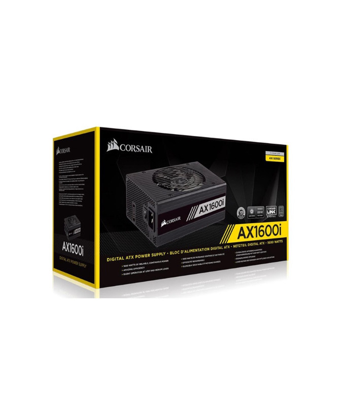 Corsair AX1600i 1600W AX 80+ Titanium Digital Fully Modular ATX Power Supply with 140mm Fan CP-9020183-AU