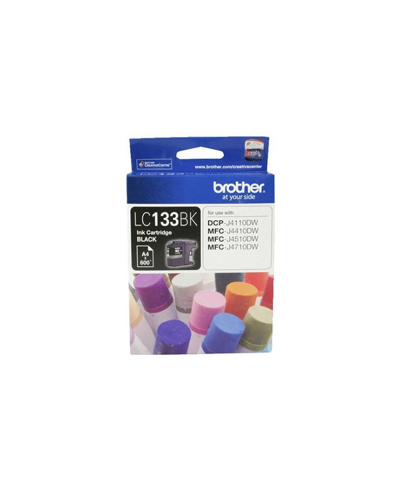 Buy Brother Black Ink Cartridge LC-133BK for DCP J4110DW, MFC J4410DW