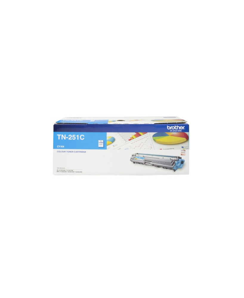 Buy Brother Cyan Toner Cartridge TN-251C for MFC9335CDW, HL3150CDN