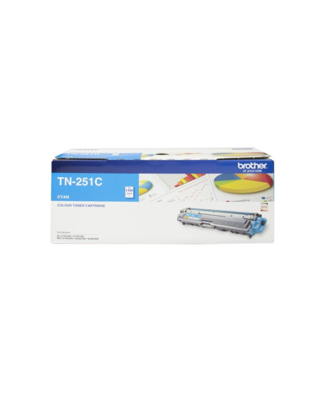 Buy Brother Cyan Toner Cartridge TN-251C for MFC9335CDW, HL3150CDN