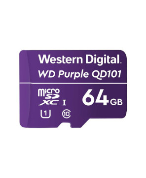 Western Digital 64GB WD Purple SC QD101 Utra Endurance microSD Card WDD064G1P0C