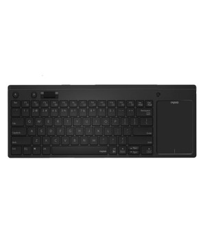 Buy Rapoo K2800 Wireless Keyboard with Touchpad & Entertainment Media Keys in Black K2800-BLK