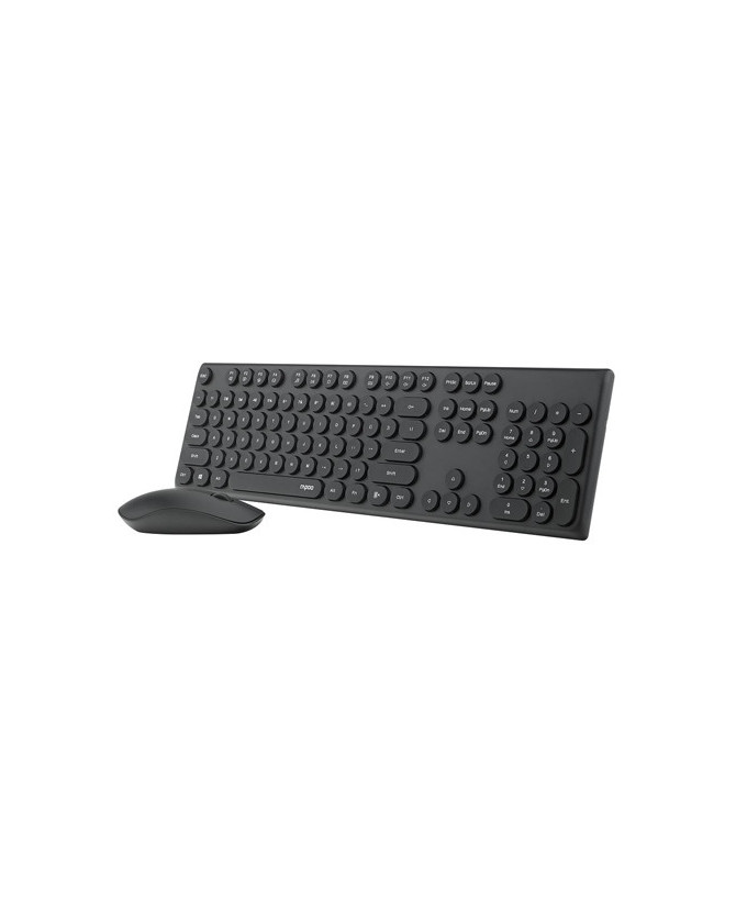 Buy RAPOO X260 Wireless Optical Mouse & Keyboard in Black X260S-BLACK