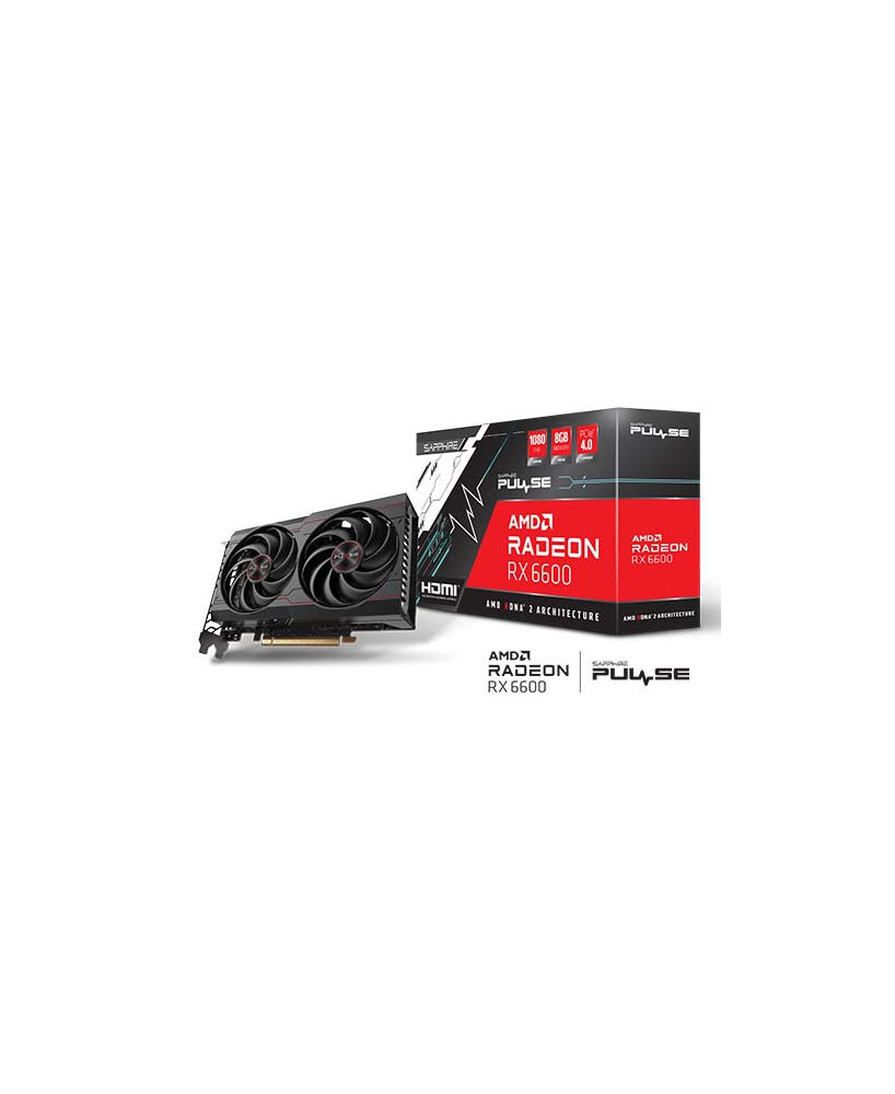 Buy Sapphire Pulse Radeon RX 6600 8GB GDDR6 PCI Express 4.0 ATX Video Card 11310-01-20G