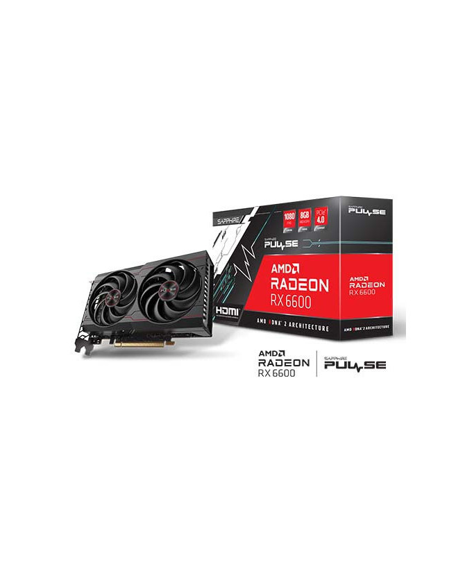 Buy Sapphire Pulse Radeon RX 6600 8GB GDDR6 PCI Express 4.0 ATX Video Card 11310-01-20G