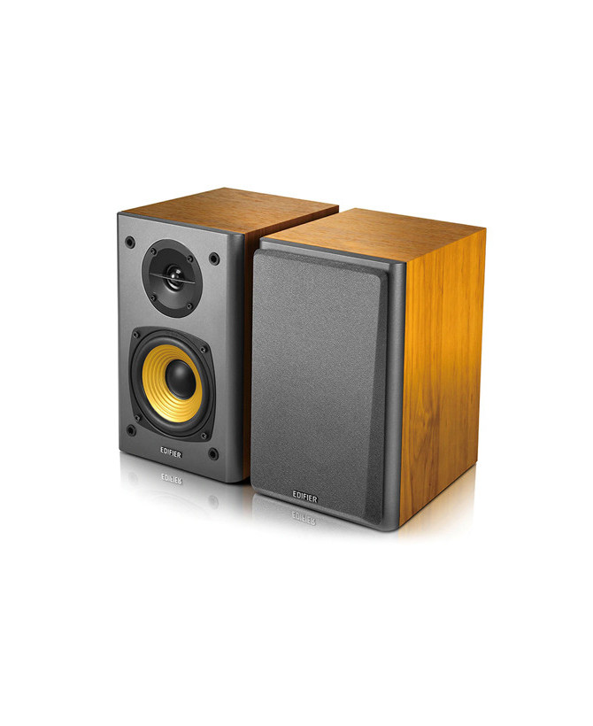 Buy Edifier R1000T4 Ultra-Stylish Active Bookshelf Speaker System in Brown R1000T4-BROWN