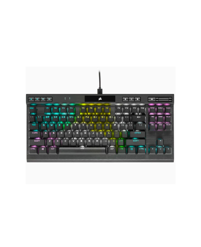 Buy Corsair K70 RGB TKL OPX Silver RGB Mechanical Gaming Keyboard in Black CH-911901A-NA