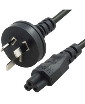 Buy 8ware 1m Power Cable from 3-Pin AU Male to IEC C5 Female Plug in RC-3084AU-010