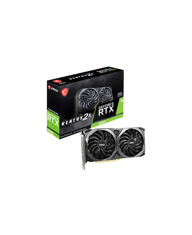 Buy MSI nVidia Geforce RTX 3060 VENTUS 2X OC 12GB Graphics Card (RTX 3060 VENTUS 2X 12G OC)