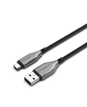 Buy Cygnett Armoured 1m USB 2.0 USB-C to USB-A Charge and Sync Cable CY4681PCUSA