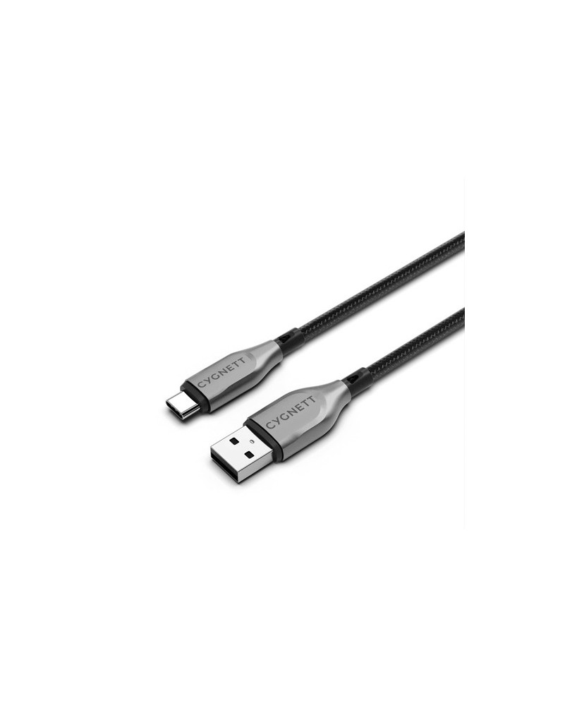 Buy Cygnett Armoured 1m USB 2.0 USB-C to USB-A Charge and Sync Cable CY4681PCUSA