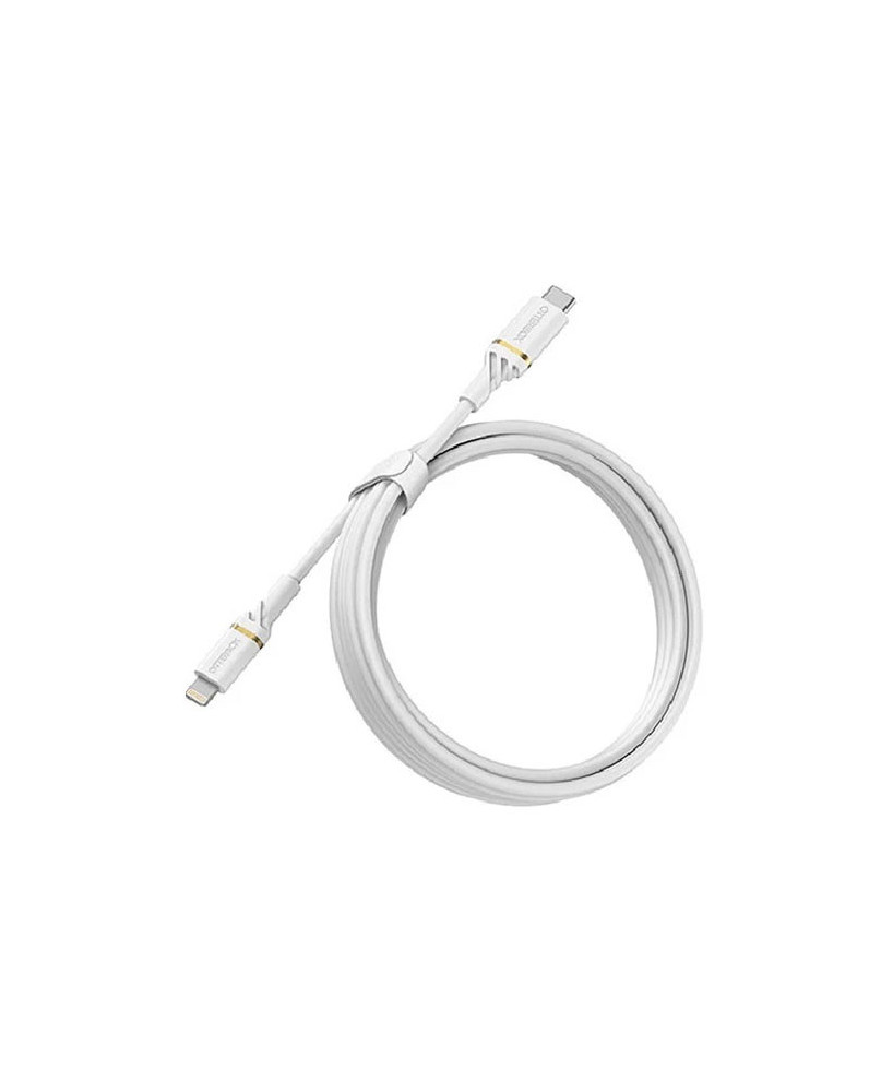 Buy OtterBox 2m Lightning to USB-C Fast Charge Cable 78-52646 in Cloud Dust White