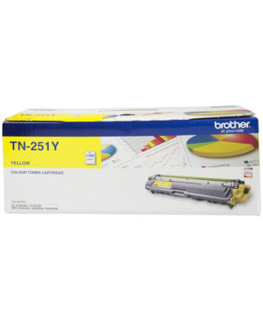 Buy Brother TN-251Y High Yield Colour Laser Toner Cartridge in Yellow 