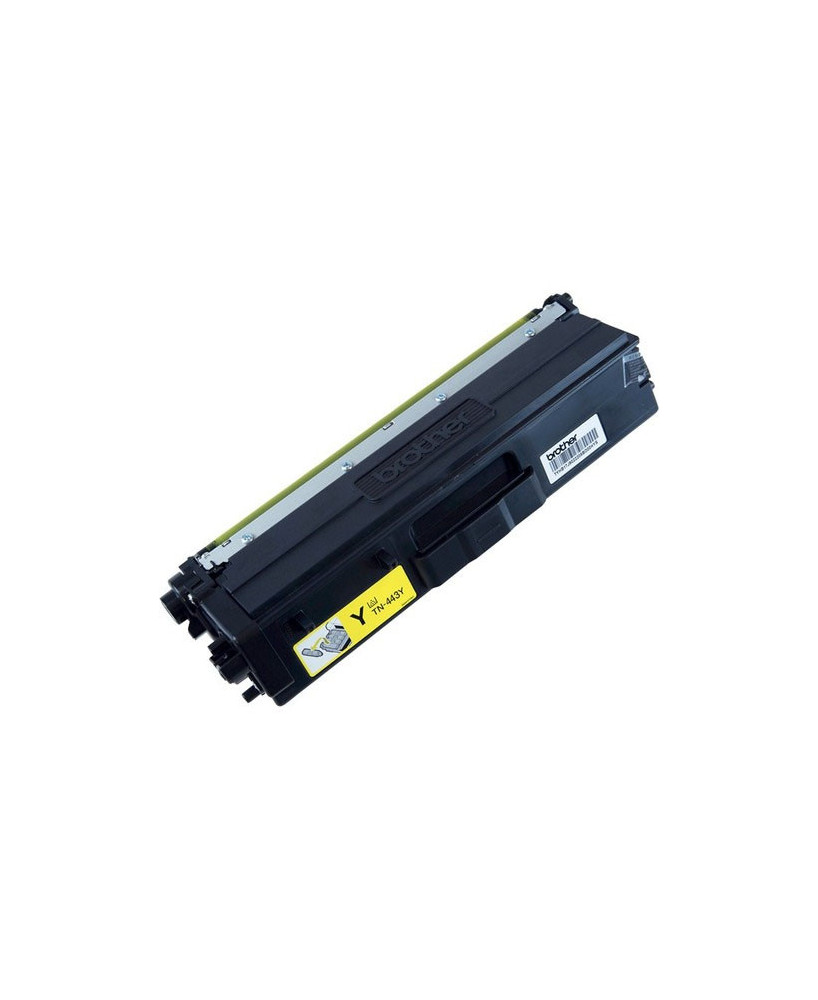 Buy Brother TN-443Y High Yield Colour Laser Toner Cartridge in Yellow