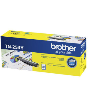 Buy Brother TN-253Y Genuine Yellow Toner Cartridge - 1,300 pages