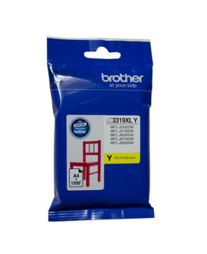 Buy Brother LC-3319XLY Yellow High Yield Ink Cartridge - 1500 pages