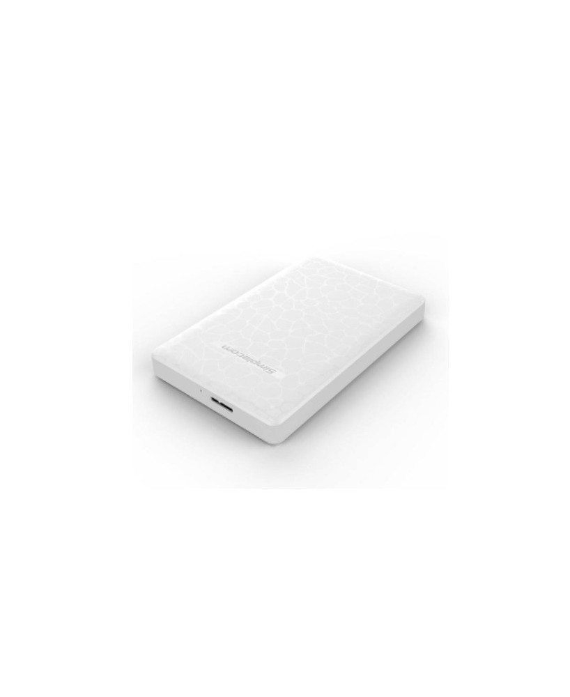 Buy Simplecom SE101 Compact Tool-Free 2.5" SATA to USB 3.0 HDD/SSD Enclosure in White SE101-WH