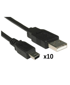 Buy 8Ware 10pcs 1m USB 2.0 A Male -Mini B Cable UC2-MINI2OEM