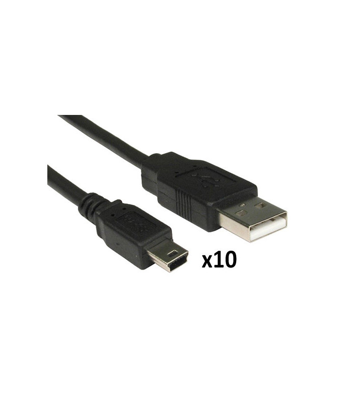 Buy 8Ware 10pcs 1m USB 2.0 A Male -Mini B Cable UC2-MINI2OEM