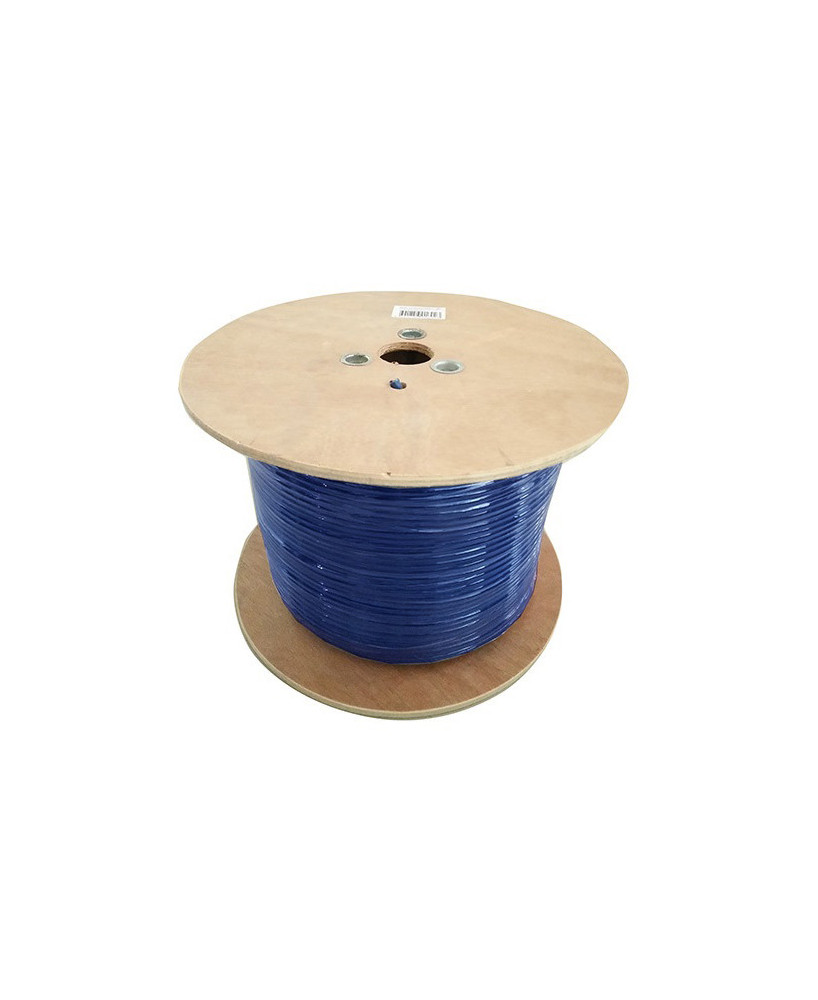 Buy 8Ware 350m CAT6 Blue Bare Solid Copper Twisted Core PVC Jacket Cable Roll CAT6-EXT350BLU