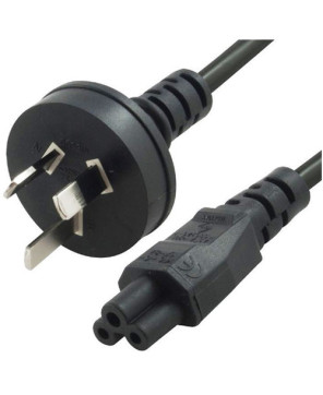 Buy 8ware 2m 3-Pin to Cloverleaf Plug AU Power Lead Cord RC-3078C5-OEM for Notebook/Laptop AC Adapter