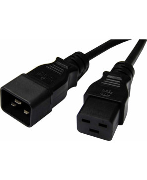 Buy 8Ware 5m 15A IEC-C19 (Male) to IEC-C20 (Female) Power Extension Cable Lead RC-3084-050 for Power Distribution Units