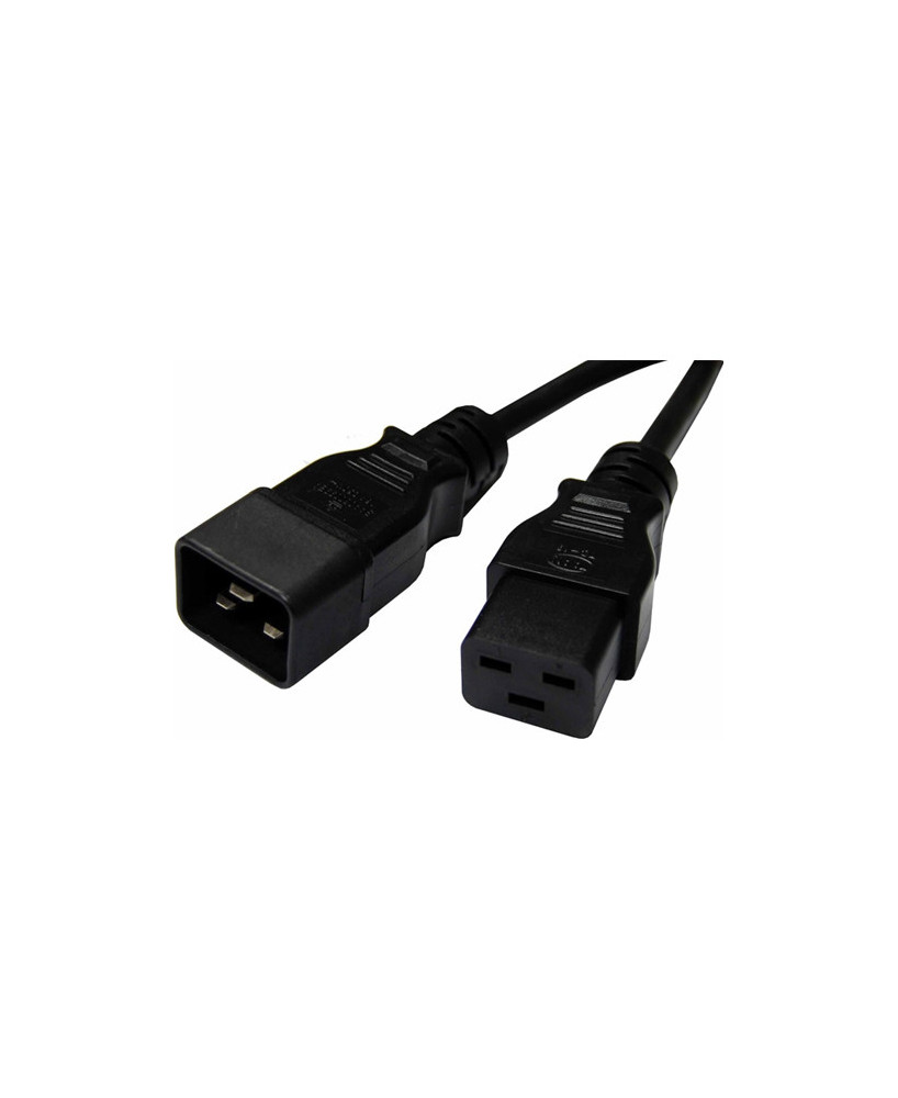 Buy 8Ware 5m 15A IEC-C19 (Male) to IEC-C20 (Female) Power Extension Cable Lead RC-3084-050 for Power Distribution Units