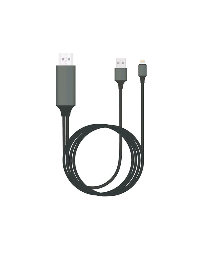 Buy 8ware 2m Generic Plug & Play Lightning to HMDI Cable GEN-CABLIGHTNINGTV-2 for iPhone & iPad