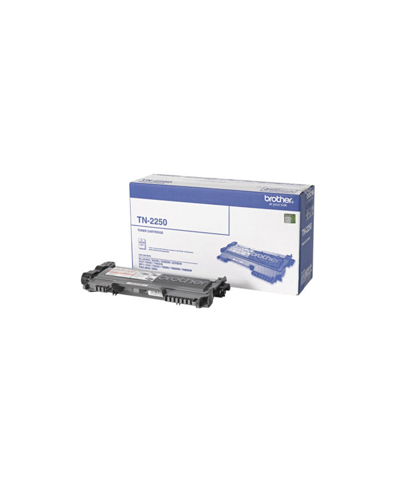 Buy Brother Black Mono High Yield Laser Toner Cartridge TN-2250 for HL-2240D/2242D, FC-7360N, 7362N, 7460DN, 7860DW/7240 and FAX-2950/2840