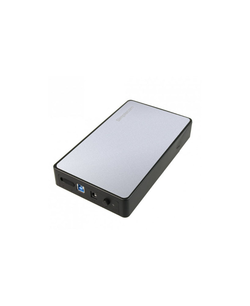 Buy Simplecom Tool Free 3.5" SATA HDD to USB 3.0 Hard Drive Enclosure in Silver SE325 