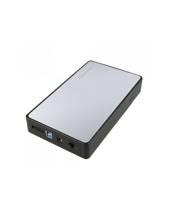 Buy Simplecom Tool Free 3.5" SATA HDD to USB 3.0 Hard Drive Enclosure in Silver SE325 